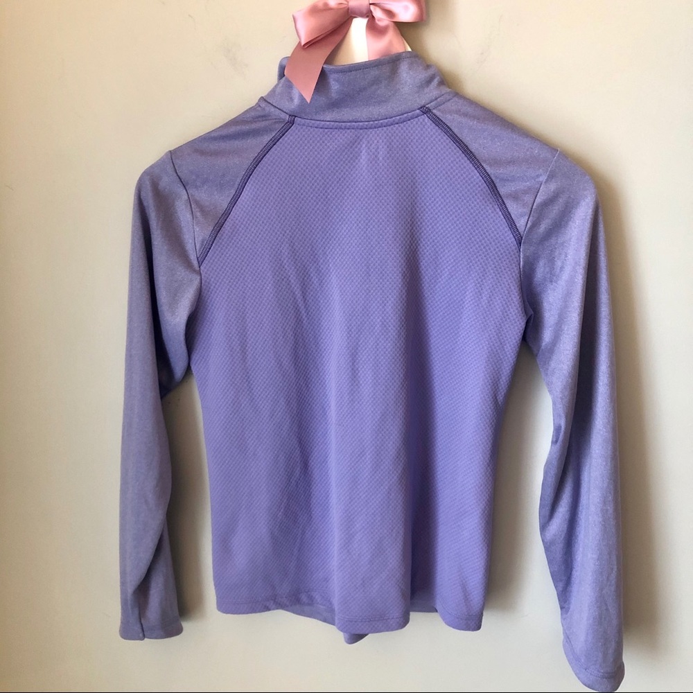 C9‎ Champion Lilac Purple Quarterzip Girls Large 10 12 - Picture 5 of 8